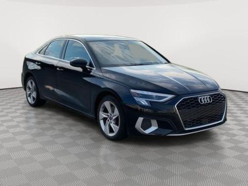 Black 2024 Audi A3 Premium