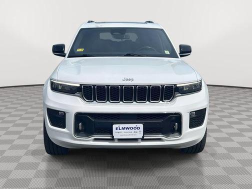 Bright White Clearcoat 2021 Jeep Grand Cherokee L Overland