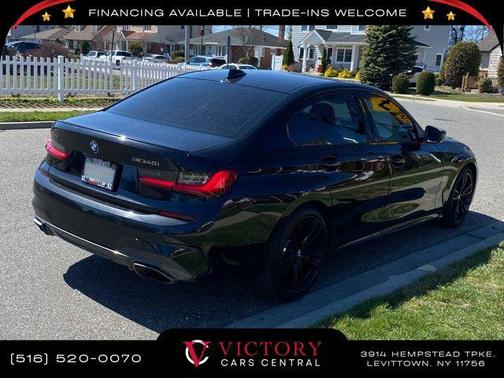 Black Sapphire Metallic 2020 BMW M340 M340i xDrive Sedan