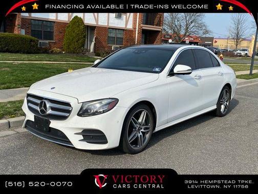 White 2019 Mercedes-Benz E-Class 4MATIC