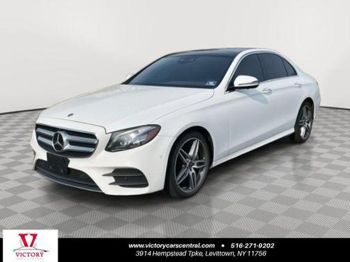 White 2019 Mercedes-Benz E-Class 4MATIC