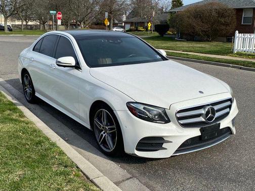 White 2019 Mercedes-Benz E-Class 4MATIC