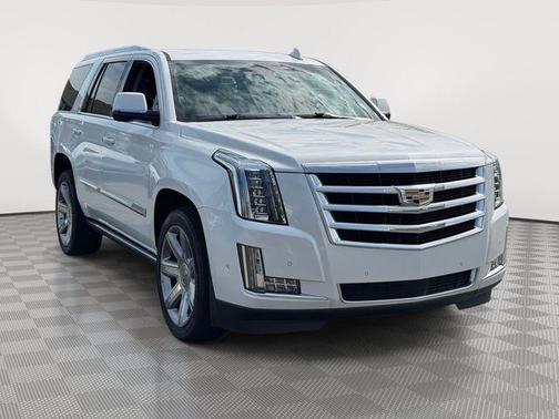 Crystal White Tricoat 2019 Cadillac Escalade Premium Luxury