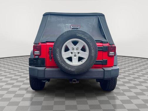 Firecracker Red Clearcoat 2018 Jeep Wrangler JK Unlimited Sport