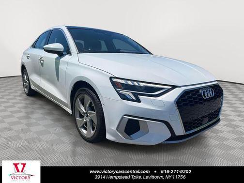 White 2024 Audi A3 Premium