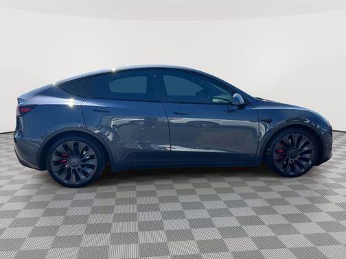 Gray 2021 Tesla Model Y Performance Dual Motor All-Wheel Drive