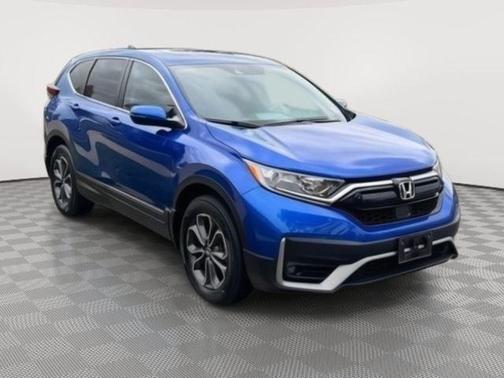 Blue 2022 Honda CR-V AWD EX