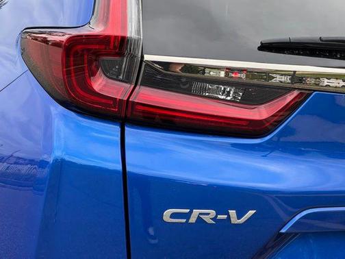 Blue 2022 Honda CR-V AWD EX