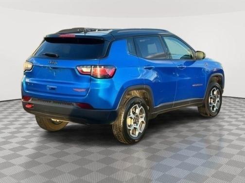 Laser Blue Pearlcoat 2022 Jeep Compass Trailhawk