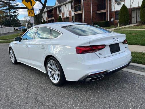 White 2024 Audi A5 Sportback 45 S Line Premium Plus