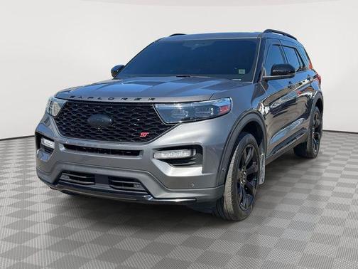 Carbonized Gray Metallic 2021 Ford Explorer ST