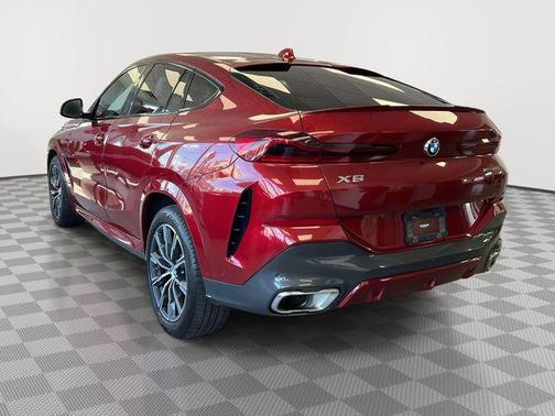 Flamenco Red Metallic 2023 BMW X6 xDrive40i