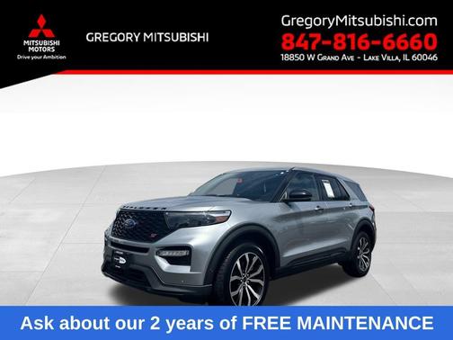 Silver Metallic 2021 Ford Explorer ST