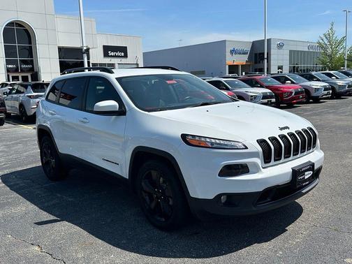 Bright White Clearcoat 2016 Jeep Cherokee Latitude