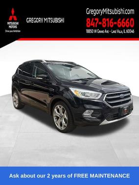 Shadow Black 2017 Ford Escape Titanium
