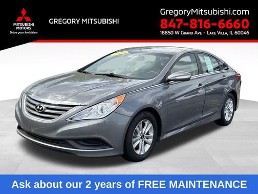 Harbor Gray Metallic 2014 Hyundai SONATA GLS