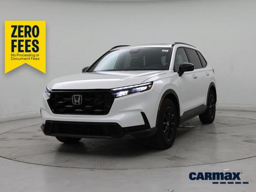 White 2026 Honda CR-V Hybrid Sport