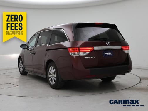 Burgundy 2017 Honda Odyssey EX-L