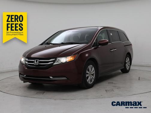 Burgundy 2017 Honda Odyssey EX-L