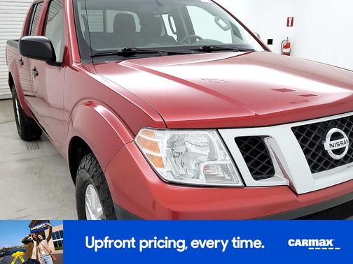 Red 2016 Nissan Frontier SV