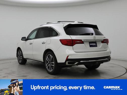 White 2018 Acura MDX Advance