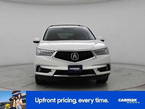 White 2018 Acura MDX Advance