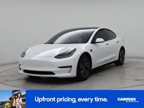 White 2022 Tesla Model 3 Long Range