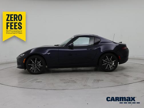 Blue 2025 Mazda MX-5 Miata RF Grand Touring