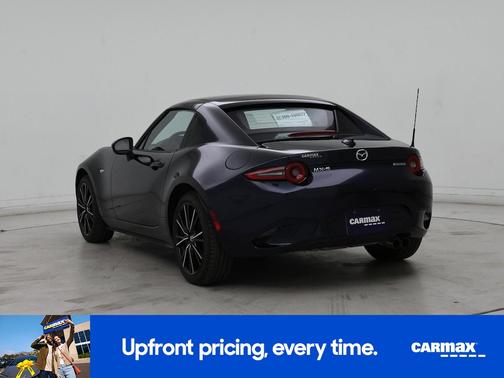 Blue 2025 Mazda MX-5 Miata RF Grand Touring