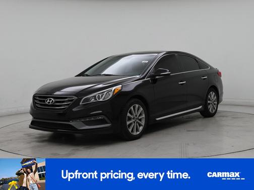 Black 2017 Hyundai SONATA Limited
