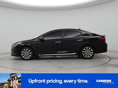 Black 2017 Hyundai SONATA Limited