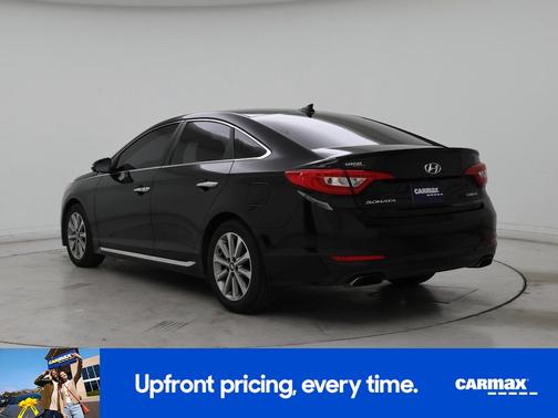 Black 2017 Hyundai SONATA Limited