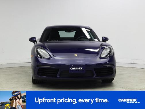 Blue 2020 Porsche 718 Cayman