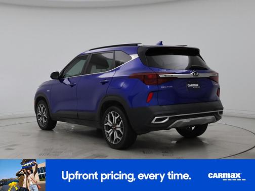 Blue 2021 Kia Seltos S
