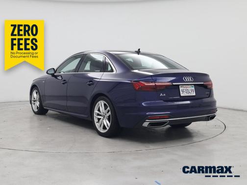 Blue 2023 Audi A4 S-Line Premium