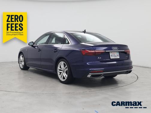 Blue 2023 Audi A4 S-Line Premium