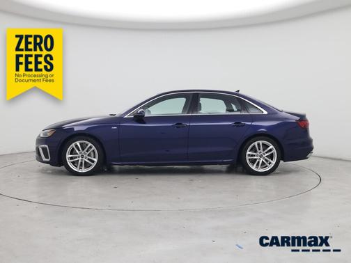 Blue 2023 Audi A4 S-Line Premium