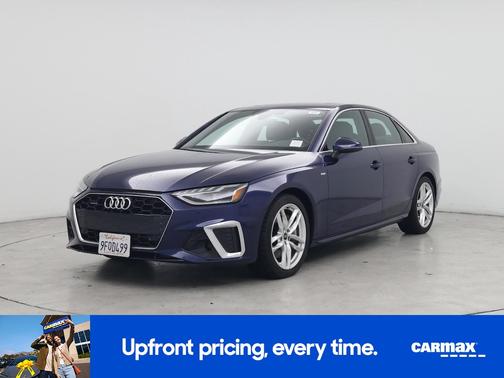 Blue 2023 Audi A4 S-Line Premium