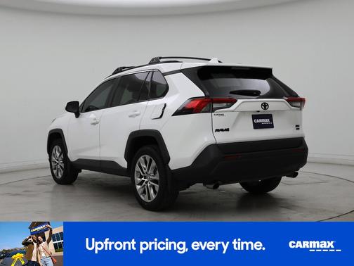 White 2019 Toyota RAV4 XLE Premium