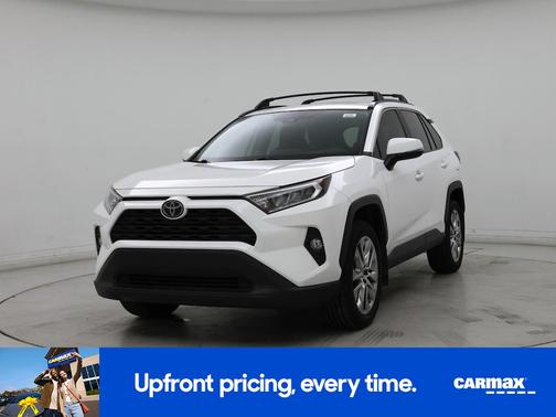 White 2019 Toyota RAV4 XLE Premium