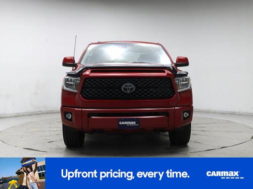 Red 2019 Toyota Tundra Platinum