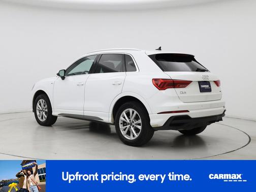 White 2024 Audi Q3 S-Line Premium