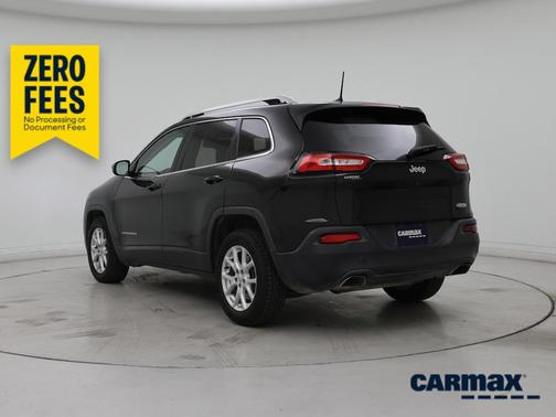 Black 2015 Jeep Cherokee Latitude