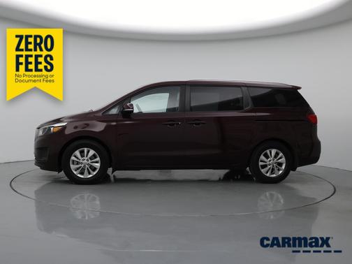 Burgundy 2017 Kia Sedona LX