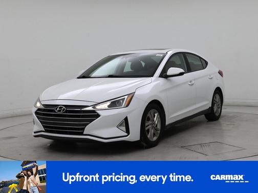 White 2019 Hyundai ELANTRA Value Edition