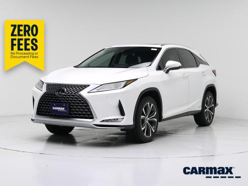 White 2022 Lexus RX 450h