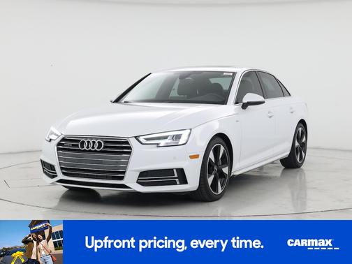 White 2017 Audi A4 Premium Plus