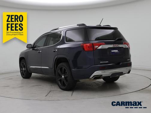 Blue 2018 GMC Acadia Denali