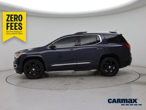 Blue 2018 GMC Acadia Denali