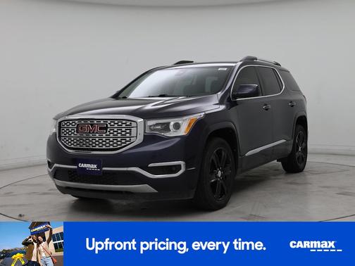 Blue 2018 GMC Acadia Denali